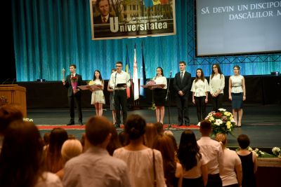 Ceremonia de bun venit a studenților în anul I de studii